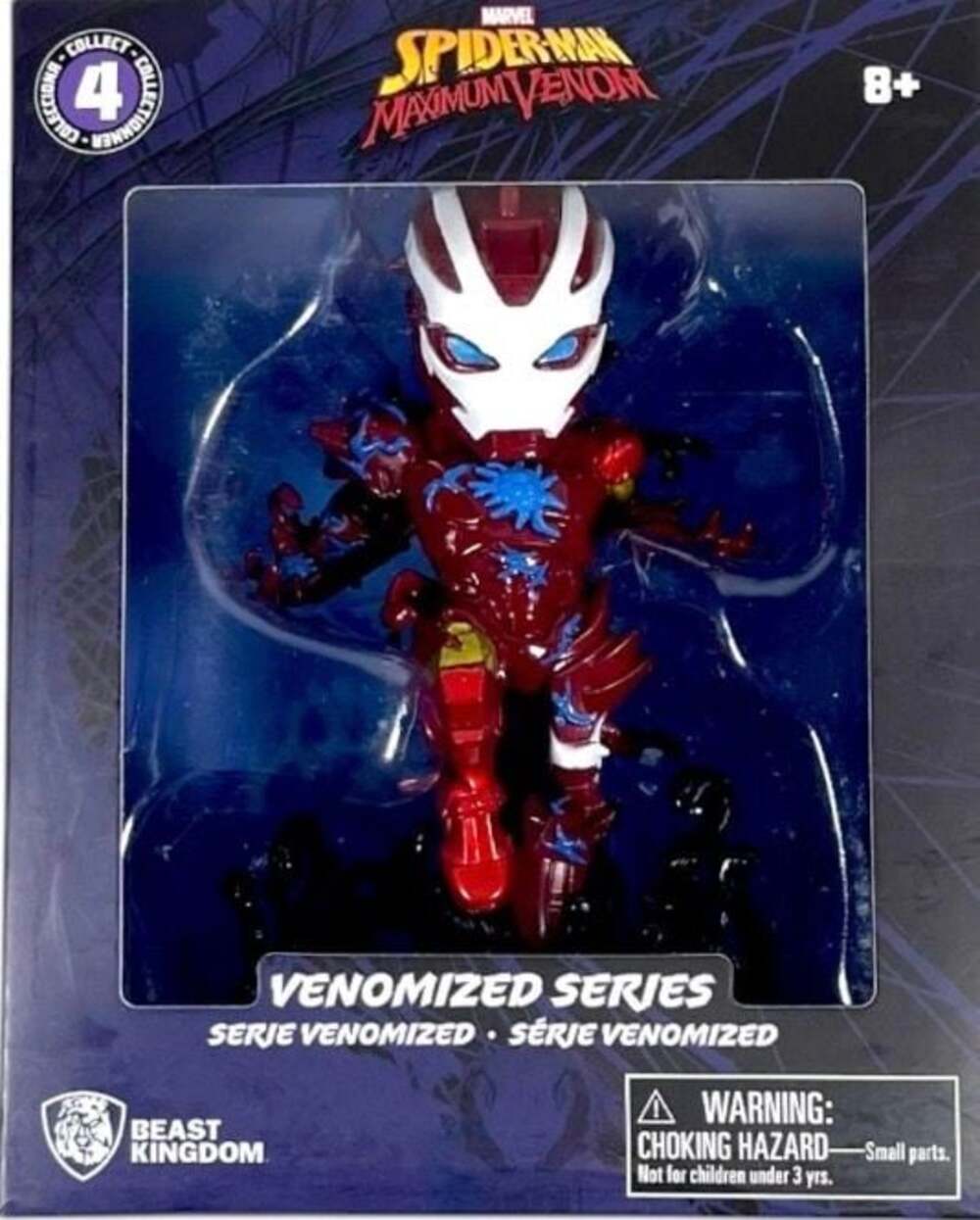 Beast Kingdom Marvel Spider-Man Maximum‎ Venom MEA-018 Venomized Iron Man Figure